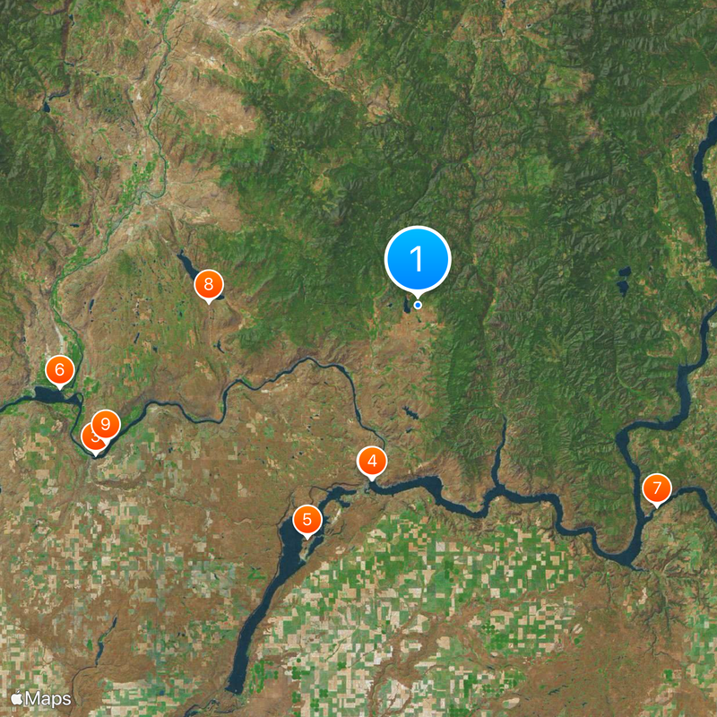 Colville Indian Reservation Map