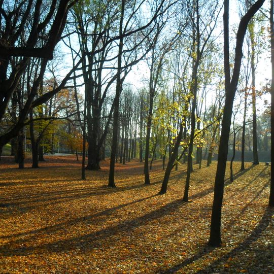 Park zamkowy w Raciborzu