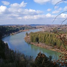 Lech zwischen Hirschau und Landsberg mit Auen und Leiten