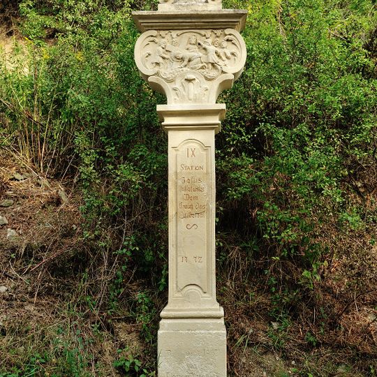 9. Station des Kreuzwegs in Schönberg am Kamp