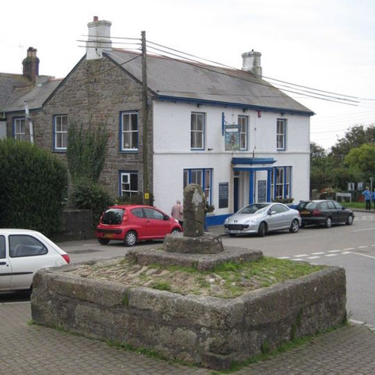 St Buryan churchtown cross