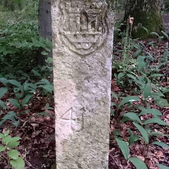 Grenzsteine Galgenholz; Seewiesen in Ohrenbach