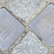 Stolperstein à la mémoire de Friedrich Carl Gössner