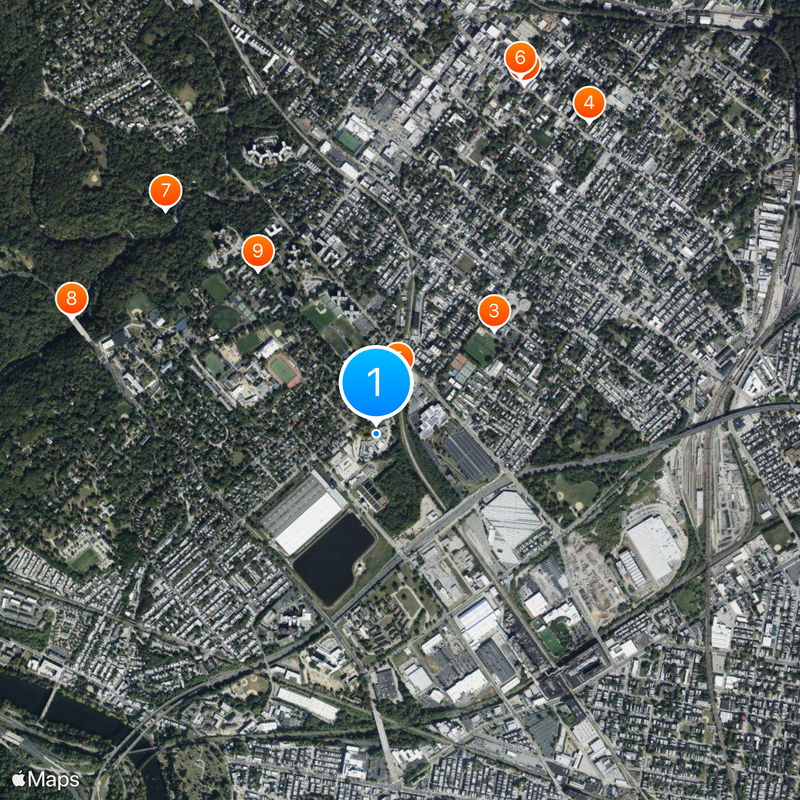 Drexel University College of Medicine Map