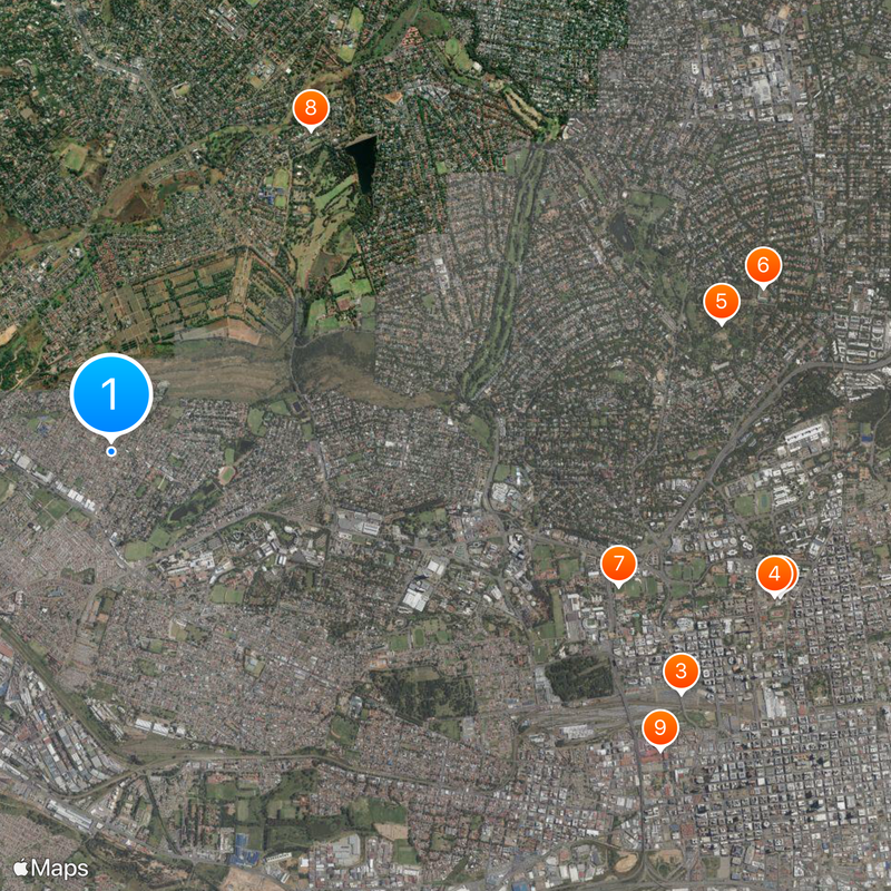 Sophiatown Map