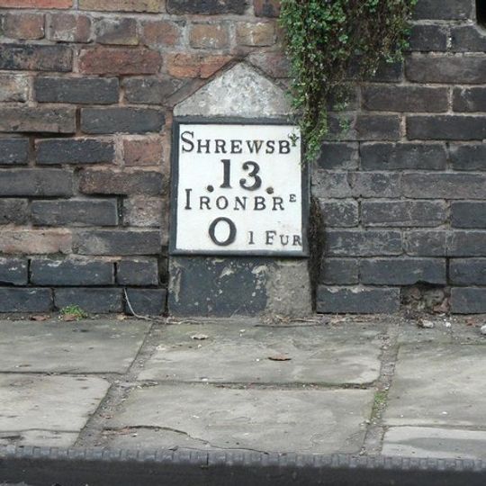 Milestone, The Wharfage; Ironbridge