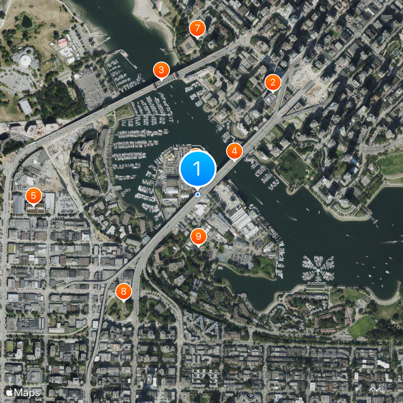 Granville Island Map
