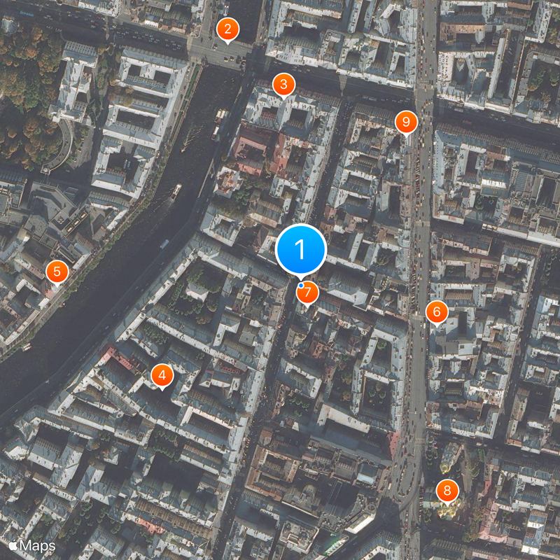 Rubinstein street Map