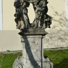 Statue of Jesus Christ's farewell to his mother in Havraníky