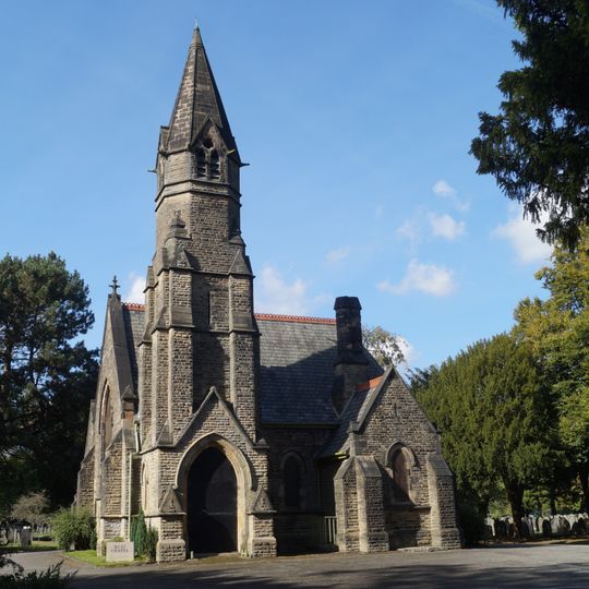 Nonconformist Chapel In Manchester Southern Cemetery