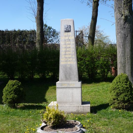 World War I memorial in Babice