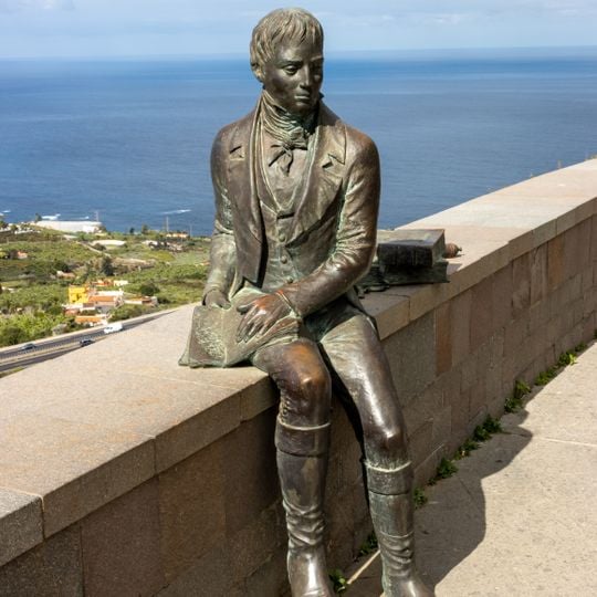 Statue of Alexander von Humboldt, La Orotava