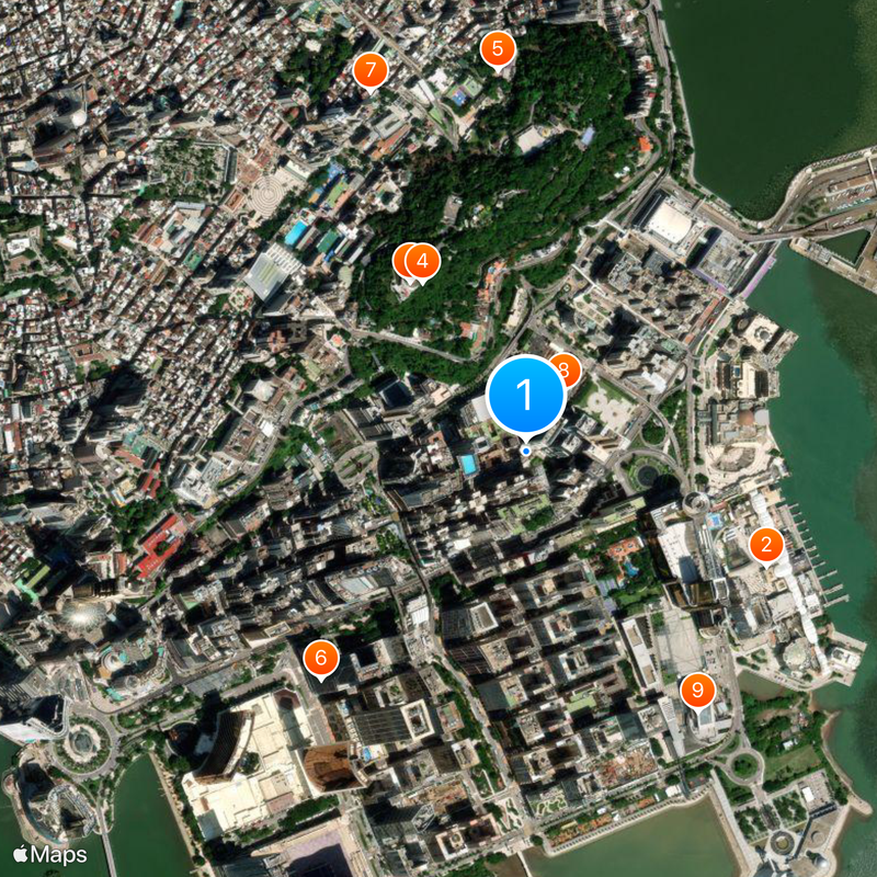 Macao Polytechnic University Map