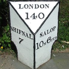 Mile Post South South East Of Wrekin Hospital