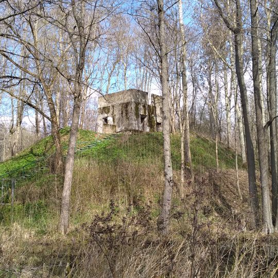 First mortar battery of Kronstadt Fortress - North rangefinder pavilion