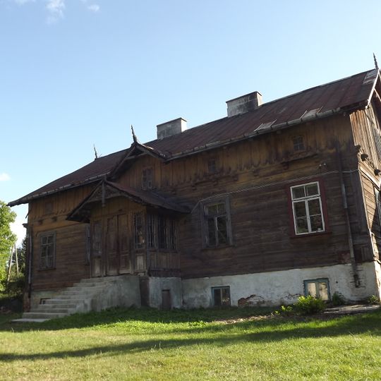 Budynek dawnej plebanii w Łęcznej