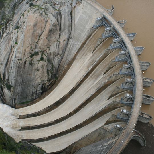 Viewpoint of the Aldeadávila dam