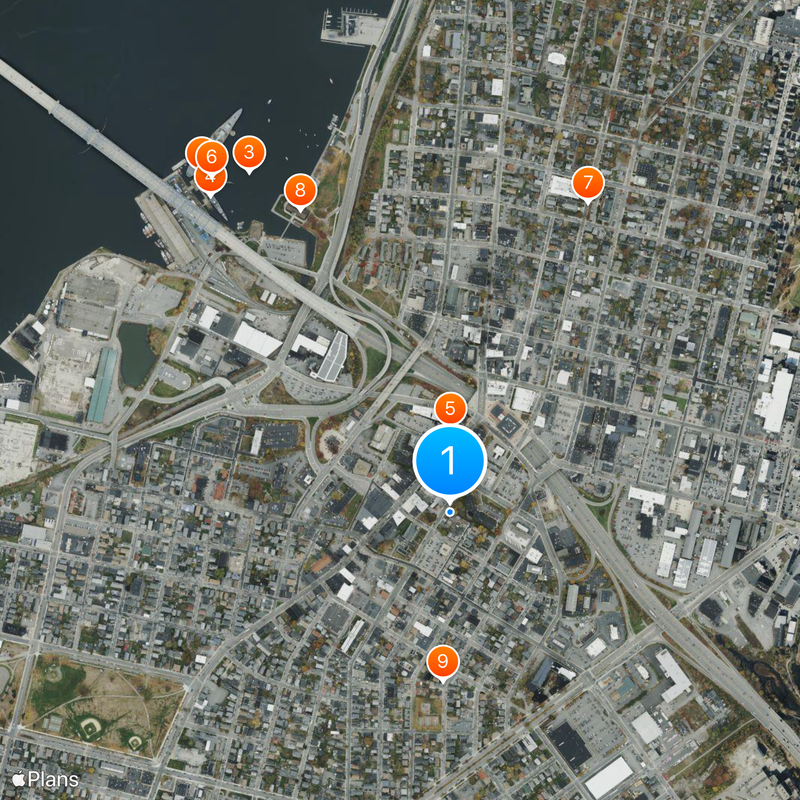 Lizzie Borden House Mapa