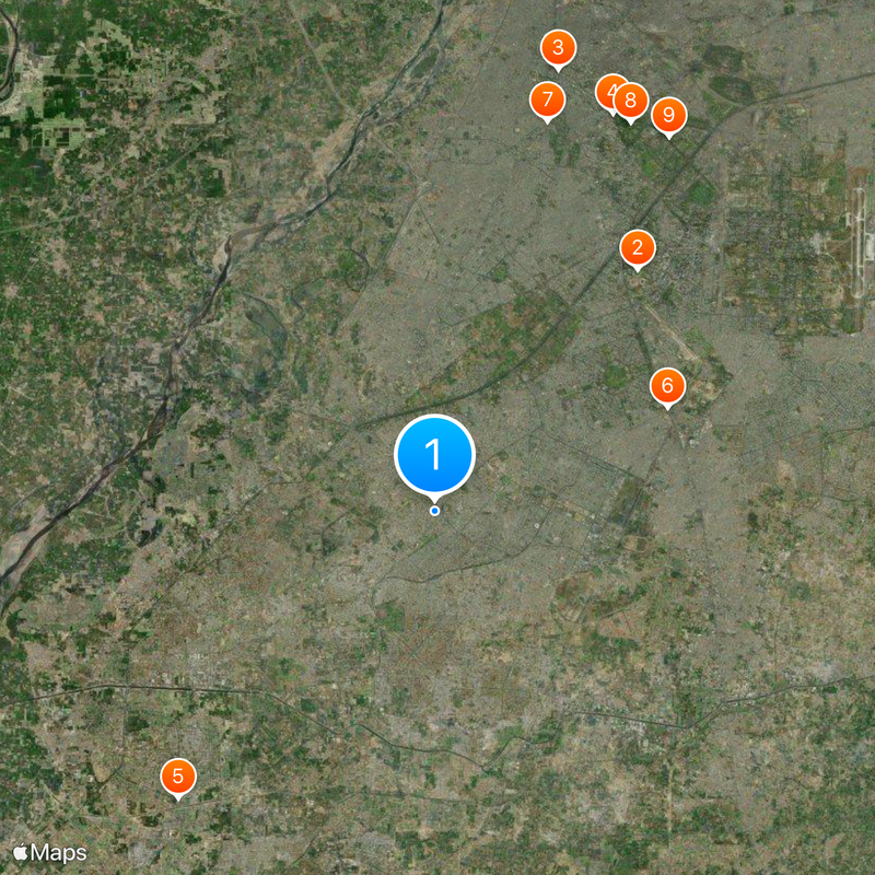 University of Central Punjab Map