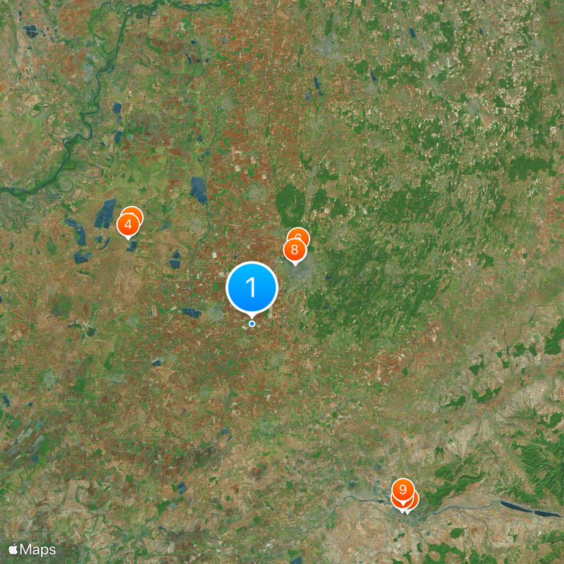 Hajdú-Bihar County Map