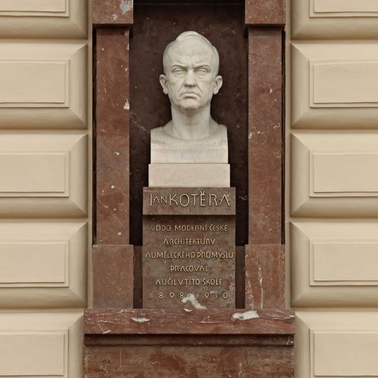 Pamětní deska Jana Kotěry v Praze