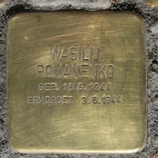 Stolperstein für Wasilij Romanenko