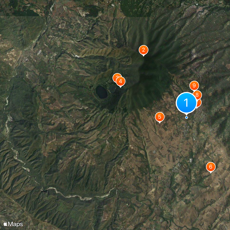 Rionero in Vulture Mappa