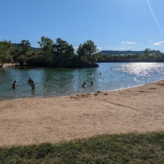 Plage Lac de la Cisba