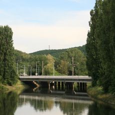Tram bridge over the Svratka in Bystrc