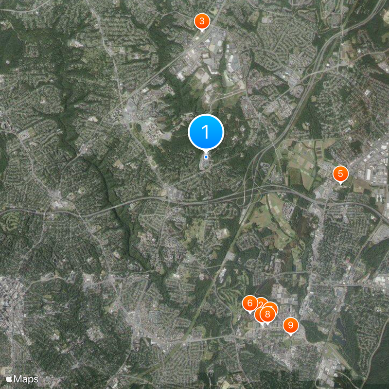 United States Army Research Laboratory Map