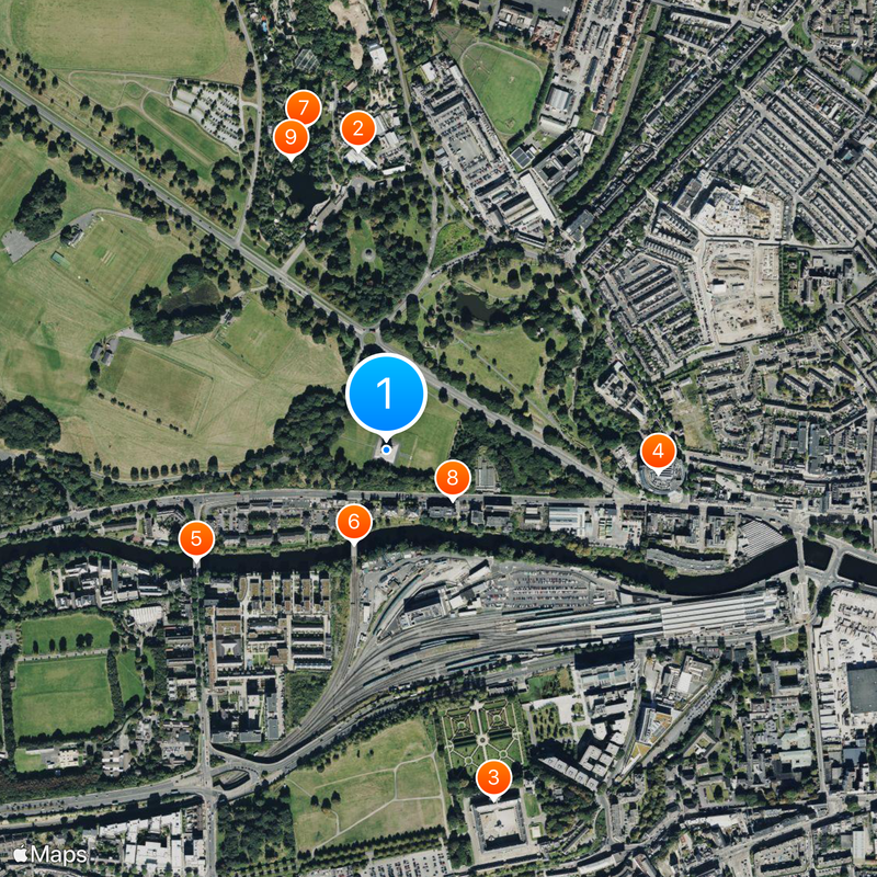 Wellington Monument Mapa