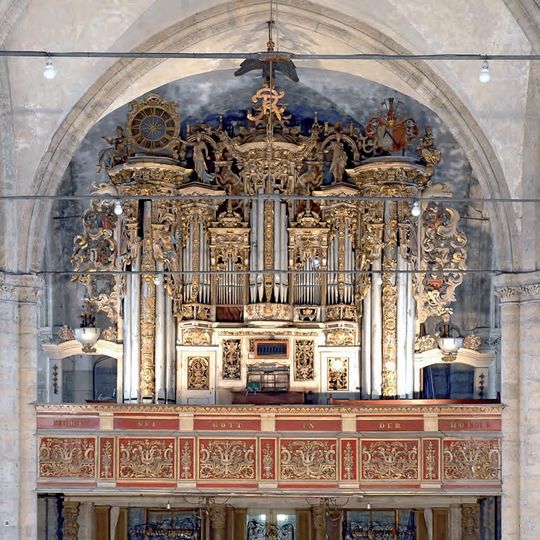 Organo della chiesa di San Martino ad Halberstadt