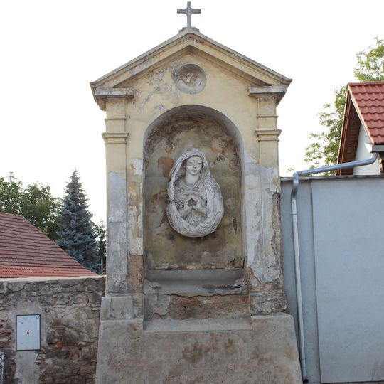 Vyšehradská kaple poutní cesty Via Sancta v Pražské ulici v Brandýse nad Labem
