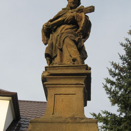 Statue of Saint John of Nepomuk in Šeberov