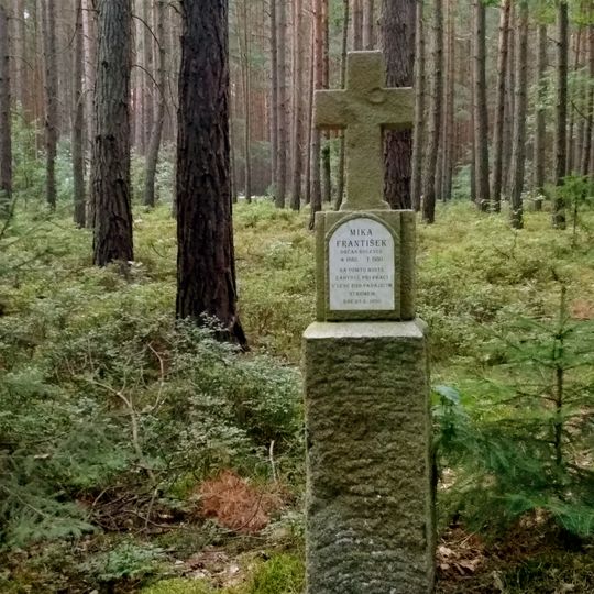 Kříž U Míky severně od Plzně