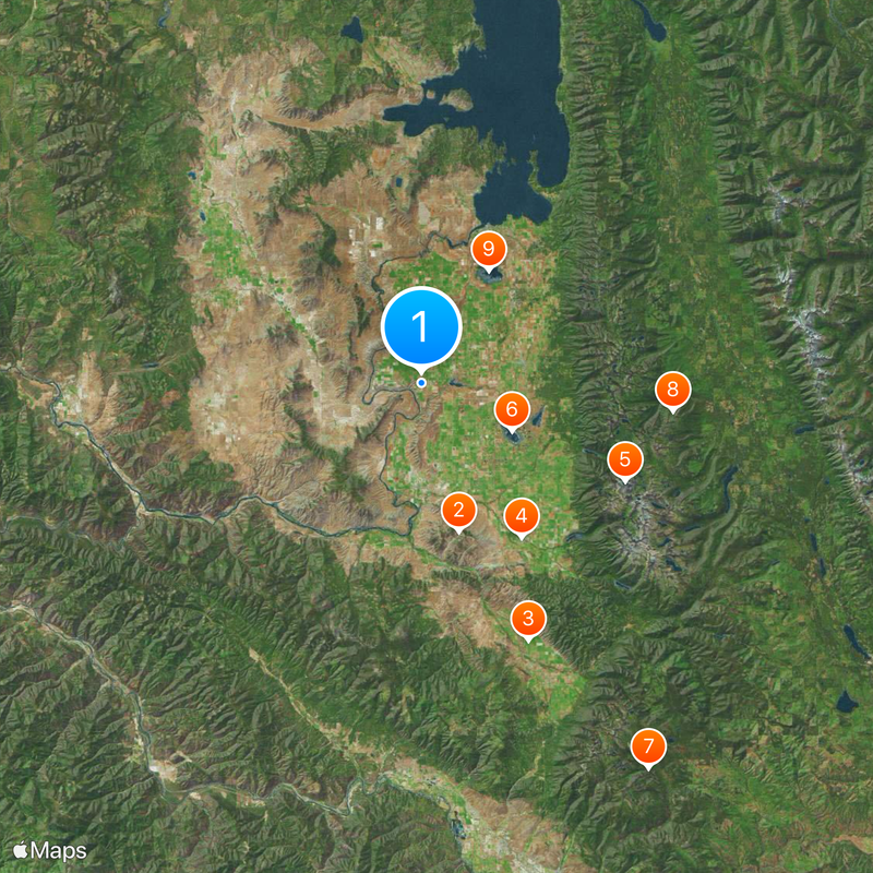 Flathead Indian Reservation Map
