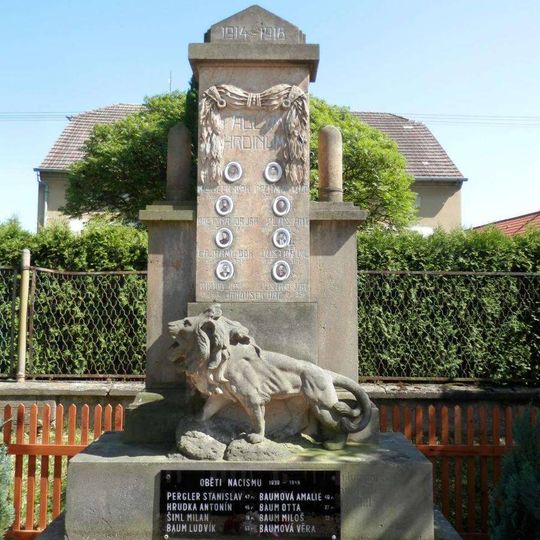 Pomník padlým v Lubné u Rakovníka