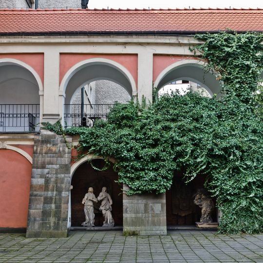 Garden on Łukasiewicza Street in Kłodzko