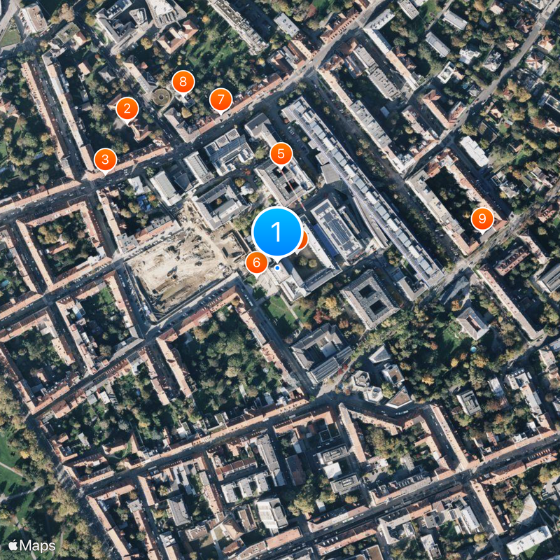 University of Graz Map