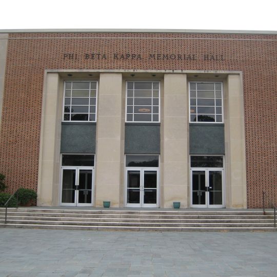 Phi Beta Kappa Memorial Hall