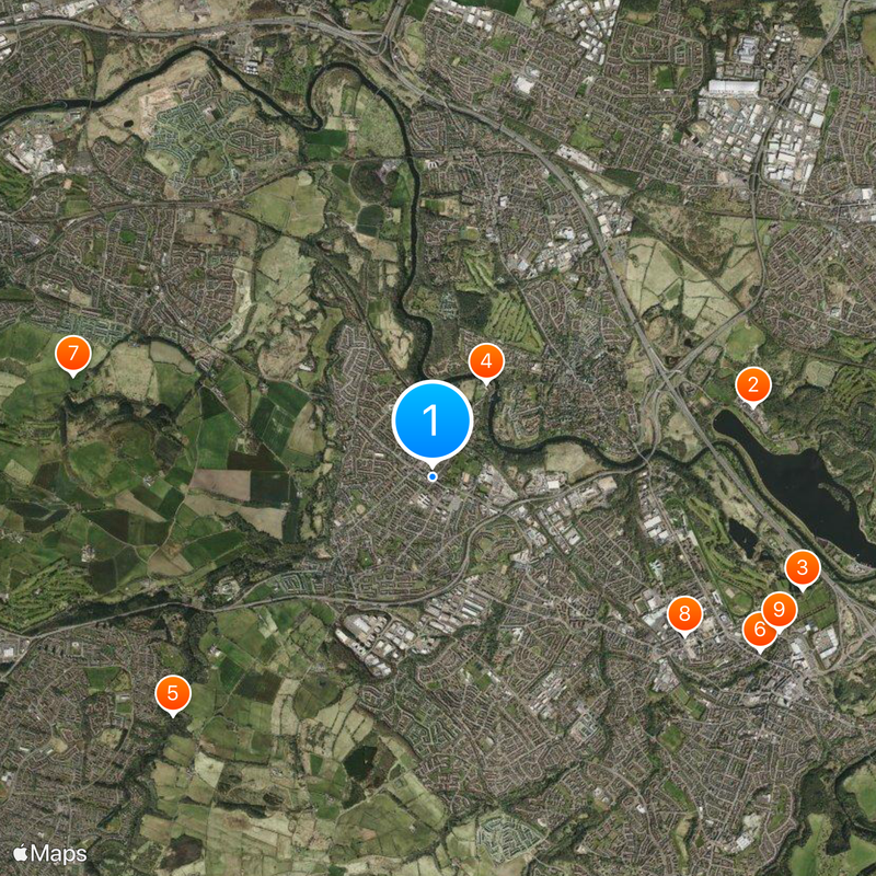 Blantyre Map