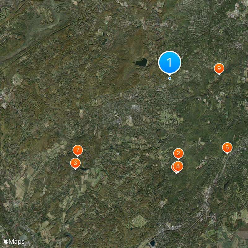 Mendham Township Mappa