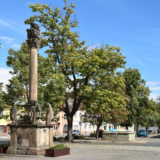 Maria column in Postoloprty