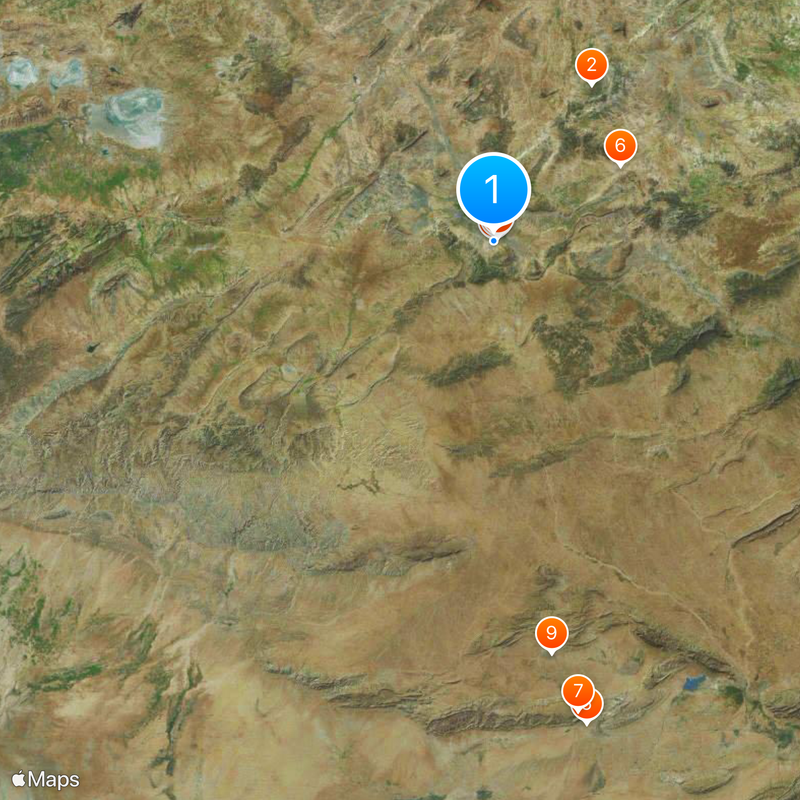 Tébessa Province Map