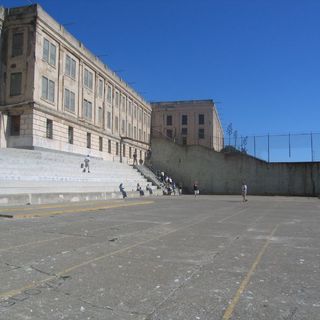 Cour de promenade (Alcatraz)
