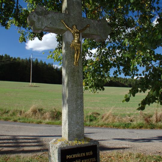 Kříž severně od Holčovic