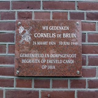 Monument voor Cornelis de Bruin