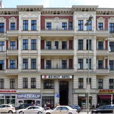 Mietshaus, Läden Joachimsthaler Straße 39-40