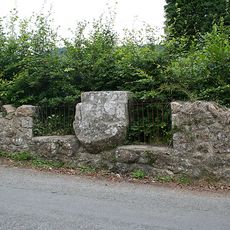 Bishop's Stone Set In The Garden Wall Of Caseley Bungalow, About 15 Metres South-East Of The Road To Caseley