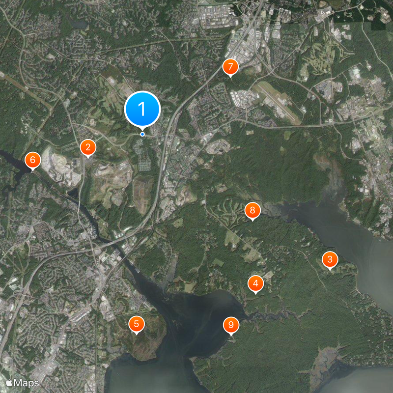 Lorton Map